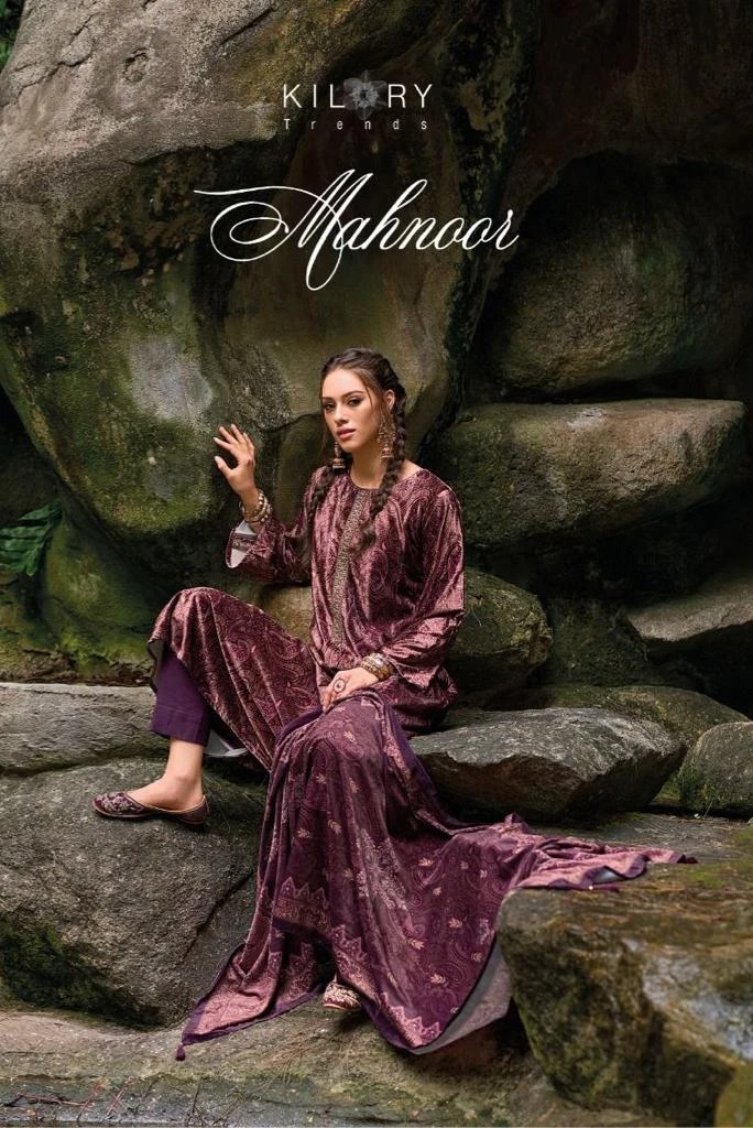 Kilory Mahnoor Velvet Designer Salwar Suit Collection