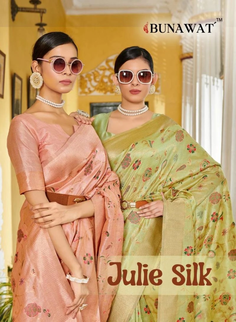 Bunawat Julie Banarasi Silk Saree Wholesale Collection