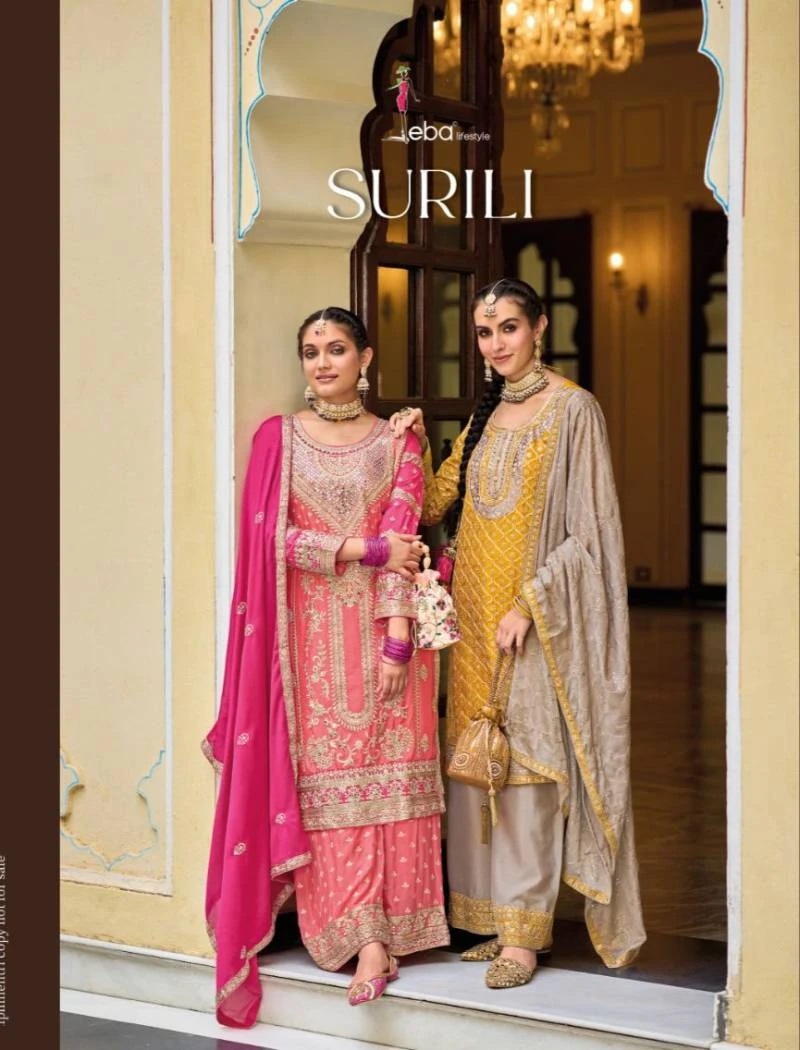 Eba Surili Festival Embroidered Designer Salwar Suit Collection