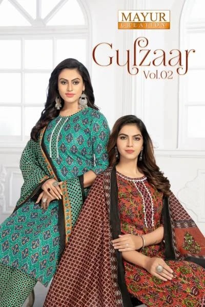 Mayur Gulzaar Vol 2 Printed Dress Material Collection