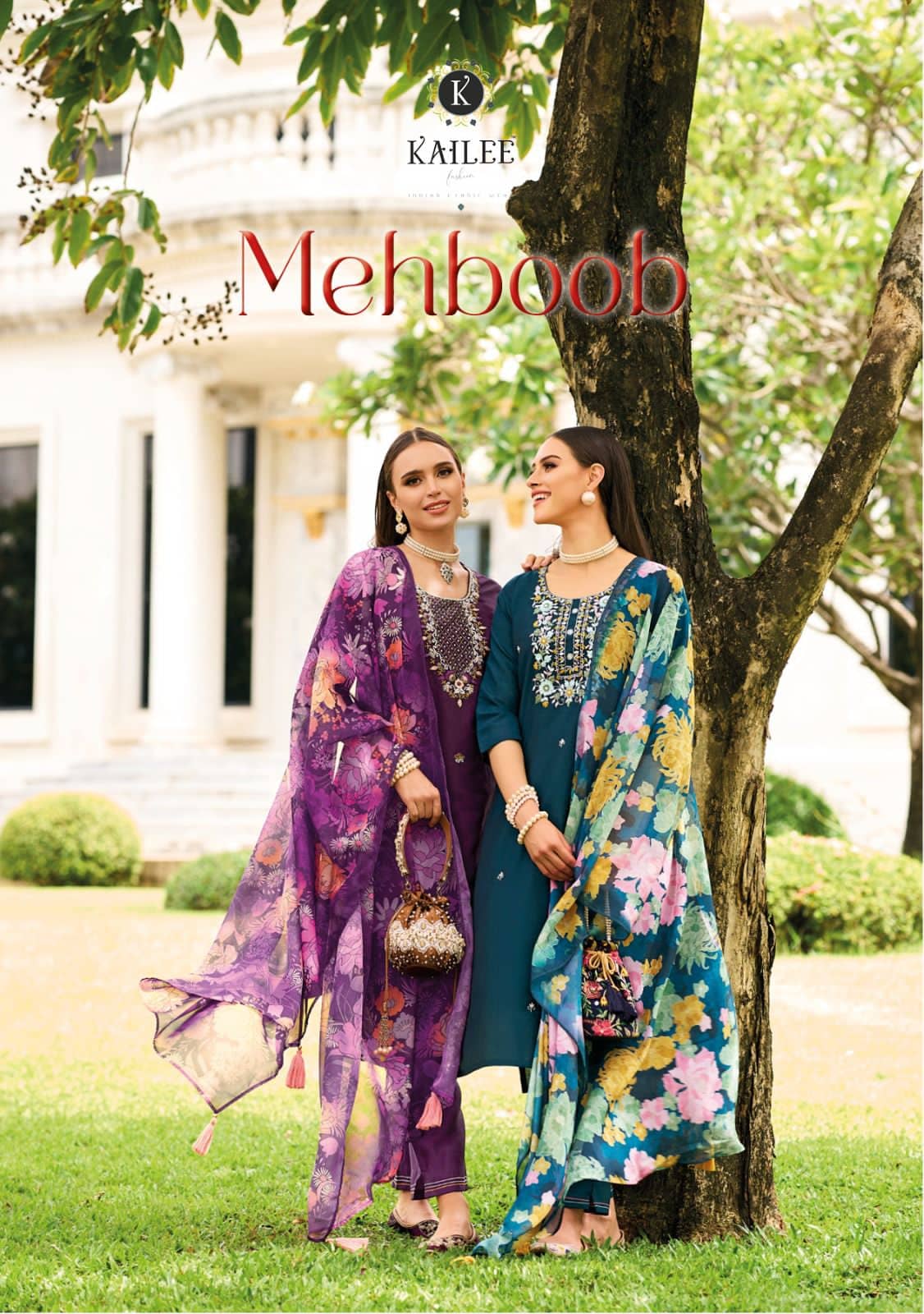 Kailee Mehboob Designer Kurti Pant With Dupatta Collection