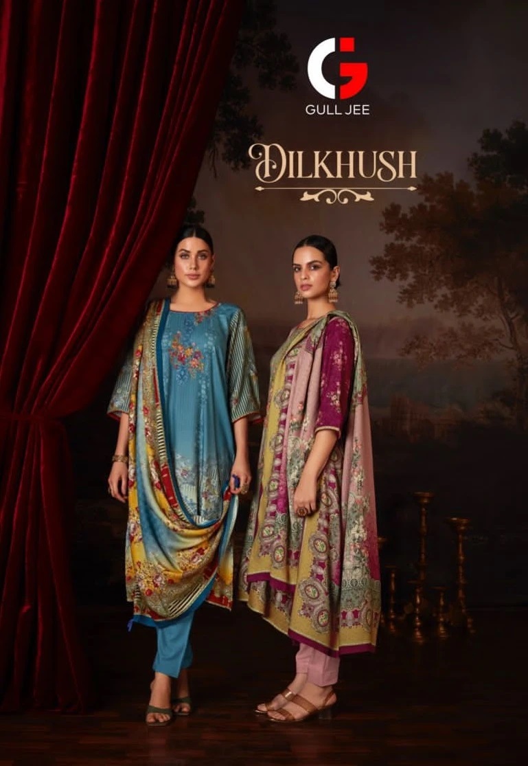 Gull Jee Dilkhush Pashmina Designer Salwar Suit Collection