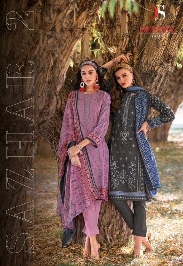 Deepsy Sazhar 2 Cotton Salwar Suits Collection