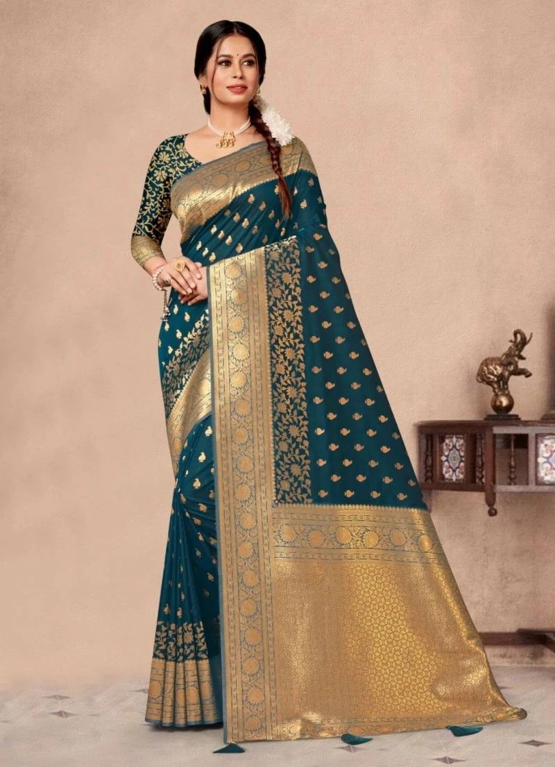 Ronisha Premium Wedding Banarasi Soft Silk Saree Collection