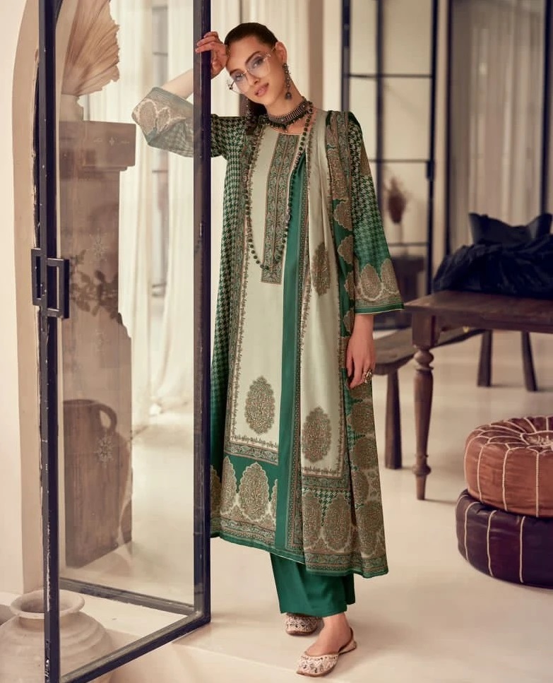 Mumtaz Gulzar Designer Pashmina Dress Material