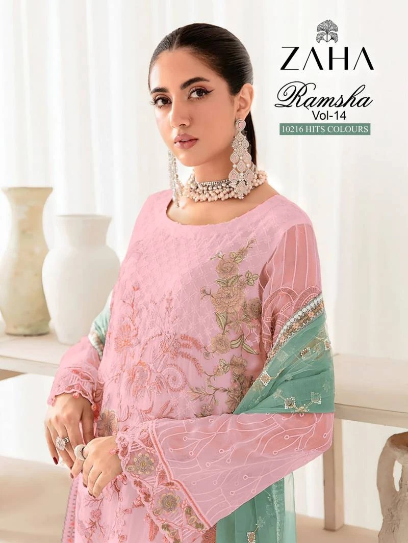 Ramsha Zaha Vol 4 Designer Pakistani Salwar Suit