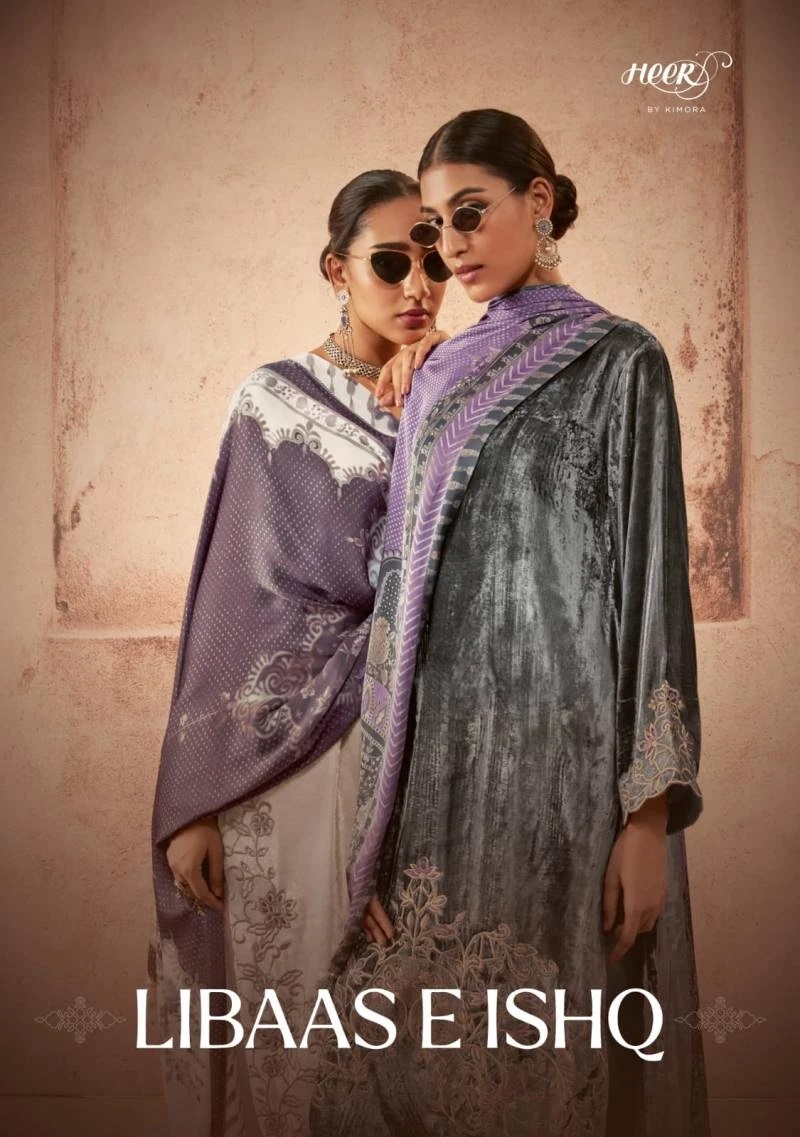 Kimora Heer Libaas E Ishq Velvet Designer Salwar Suit Collection