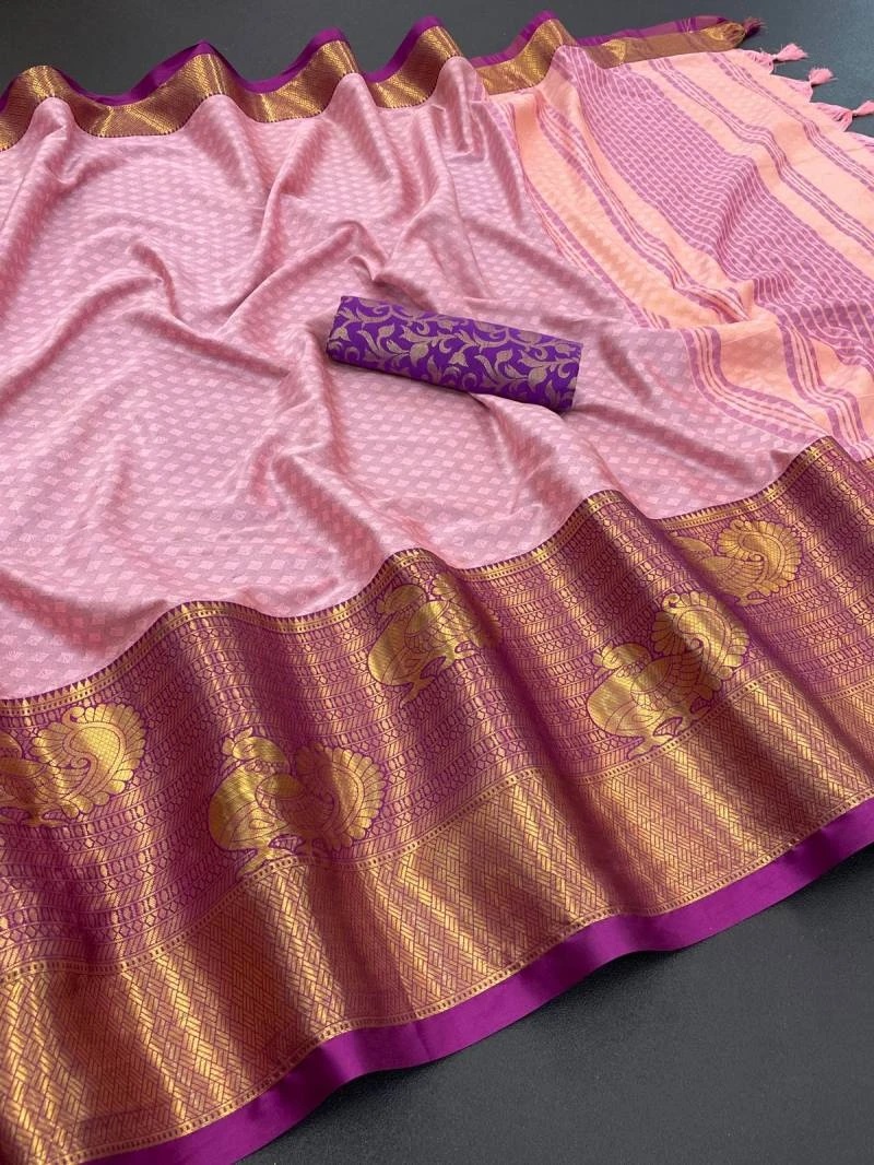 Aab Joho Mercerised Cotton Silk Traditional Saree Collection