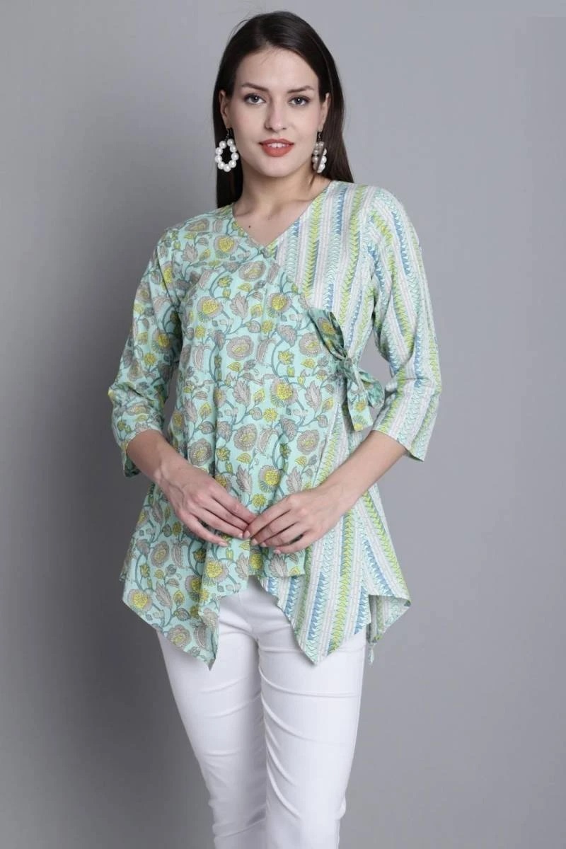 Trendy Mayra Cotton Stylish Fancy Short Top Collection