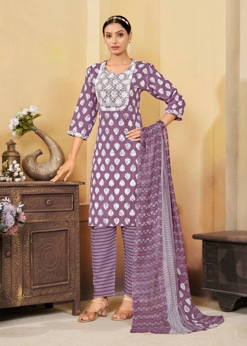 Gayatri 1001 Printed Daily Wear Full Stitching Dress Collection