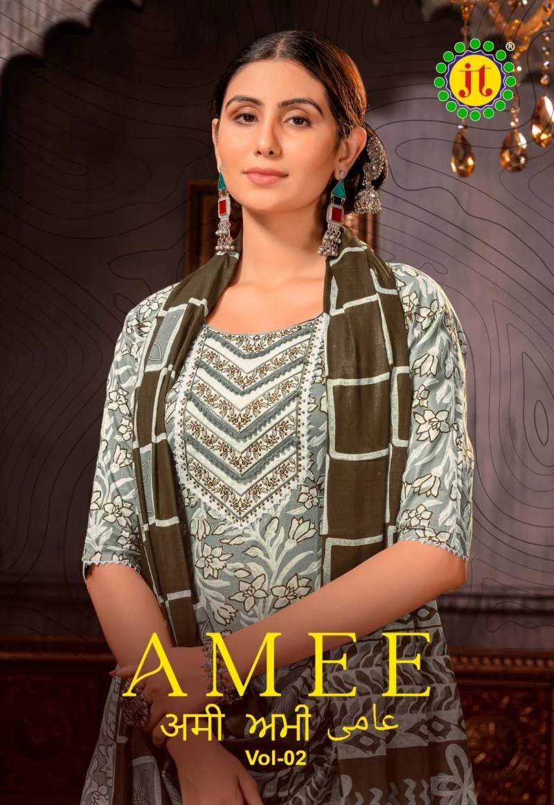 Jt Amee Vol 2 Daily Wear Cotton Ready Made Dress Collection