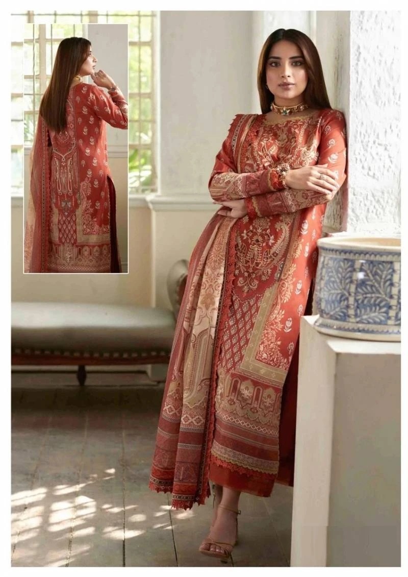 Keval Zara Ali Firduous Vol 10 Cotton Pakistani Salwar Suit Collection