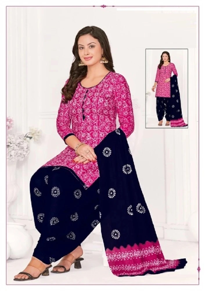 Madhav Batik Vol 3 Patiyala Cotton Dress Material Wholesale Collection