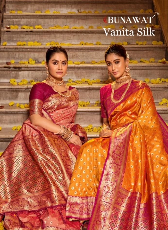 Bunawat Vanita Silk Traditional Banarasi Saree Collection