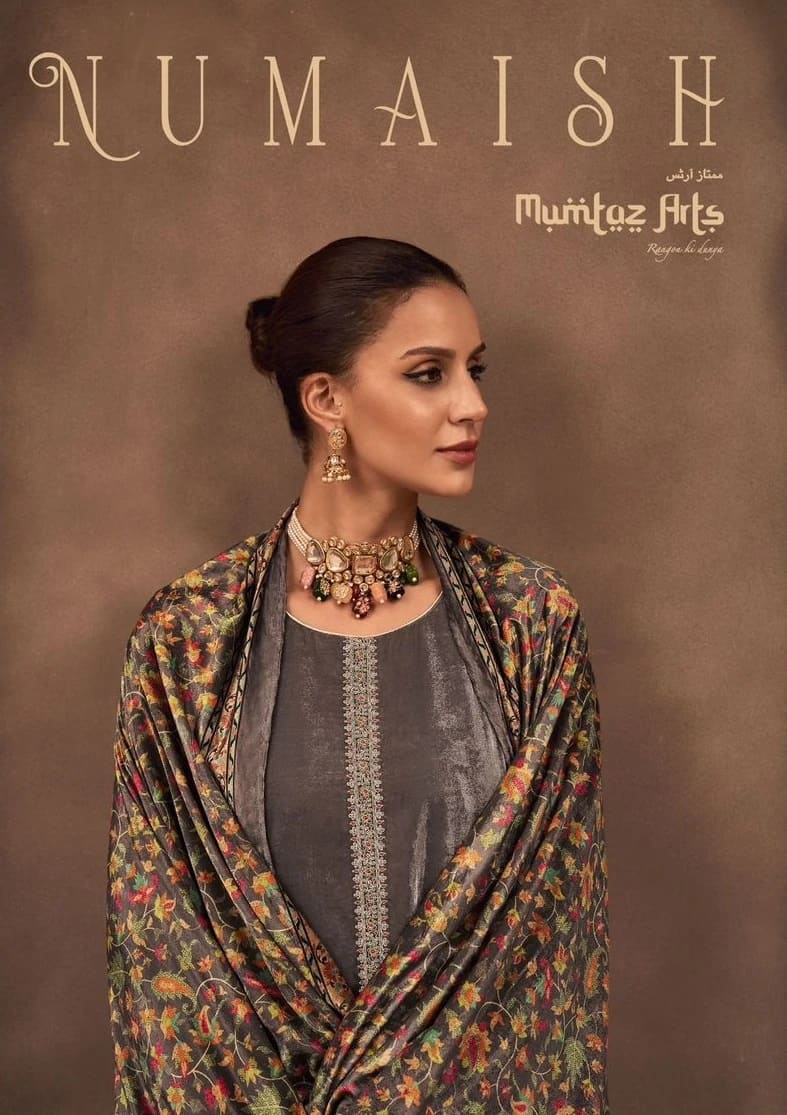 Mumtaz Numaish Velvet Designer Salwar Suit Collection