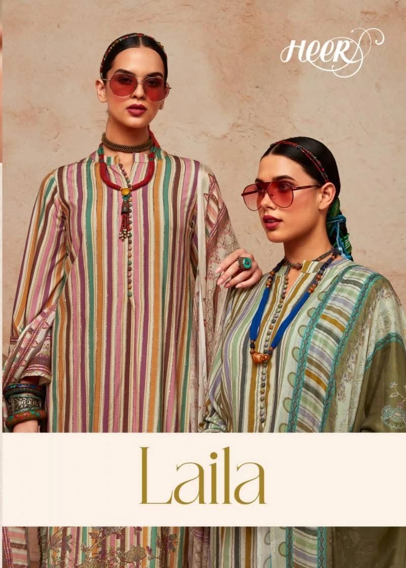 Kimora Heer Laila Printed Designer Salwar Suit Wholesale