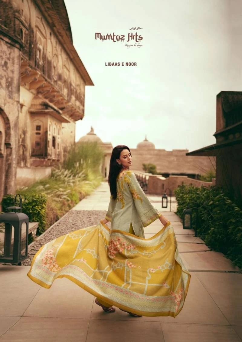 Mumtaz Libaas E Noor Designer Pashmina Dress Material Wholesale