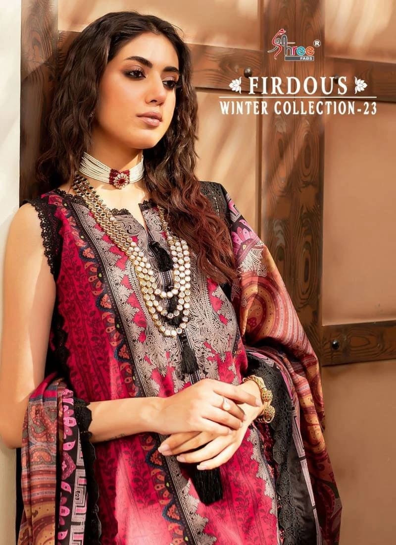 Shree Firdous Winter Collection 23 Pakistani Suits Collection