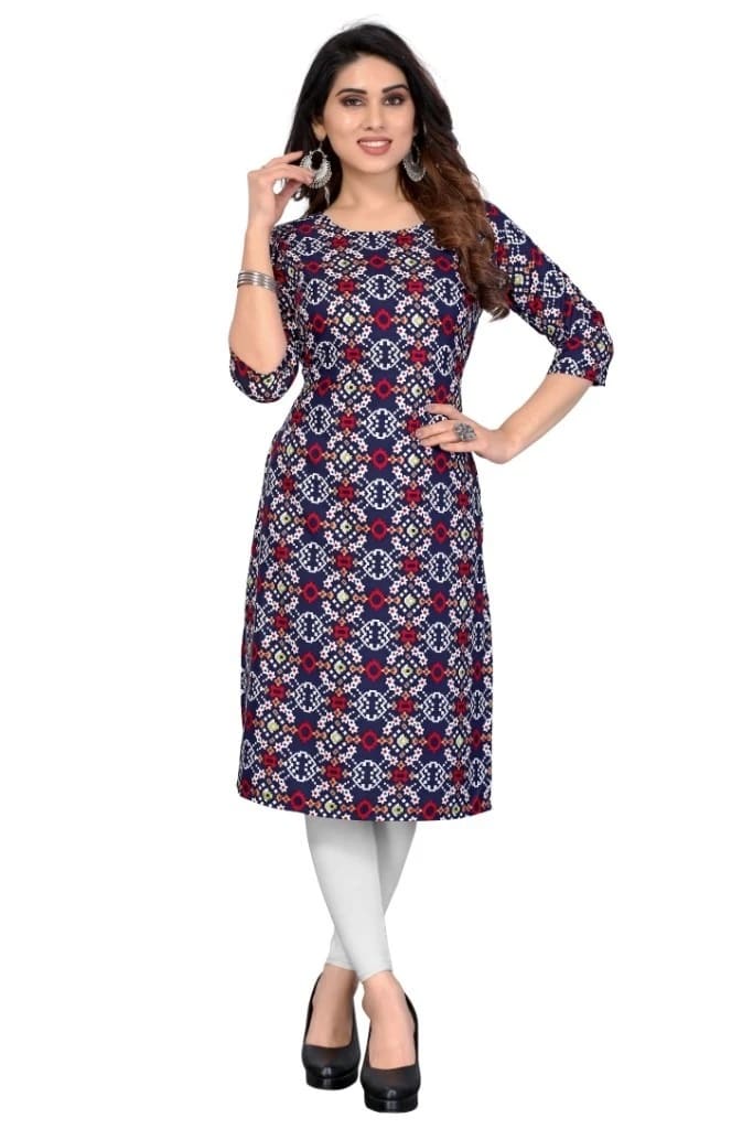 D 31 Daily Wear Crepe Kurti Collection