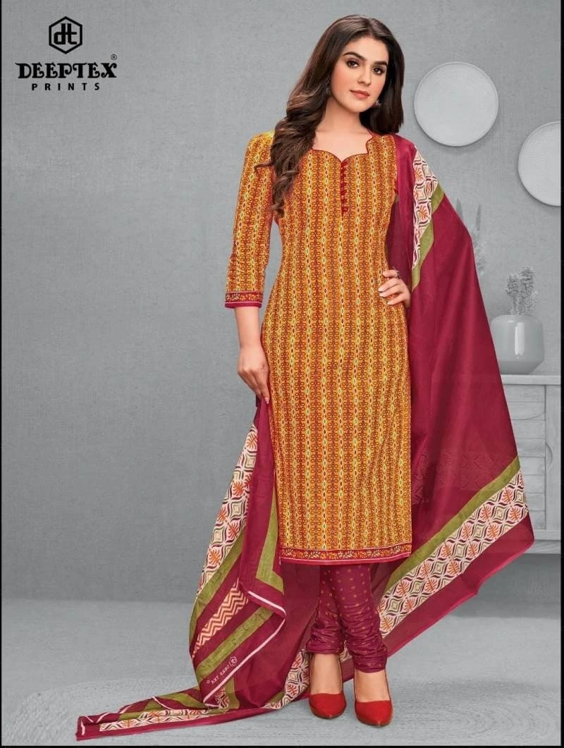 Miss India Vol 82 Deeptex Cotton Dress Material Wholesale Price
