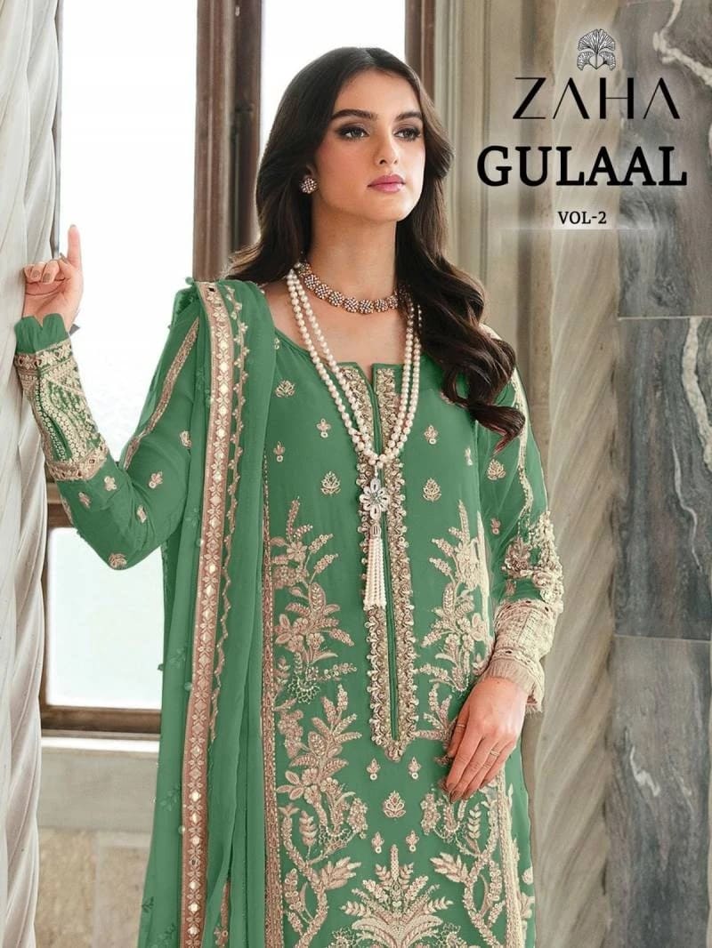Zaha Gulaal Vol 2 Pakistani Salwar Kameez Collection