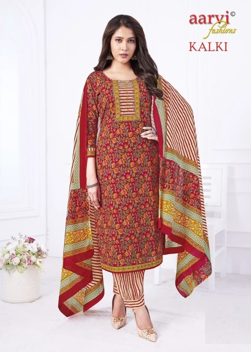 Aarvi Kalki Vol 1 Heavy Cotton Afghani Readymade Dress Collection