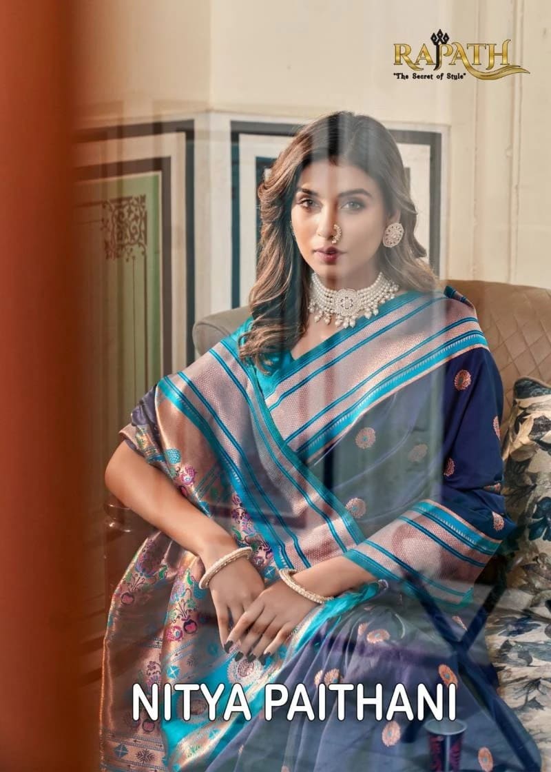 Rajpath Nitya Paithani Pure Silk Designer Sarees Best Price