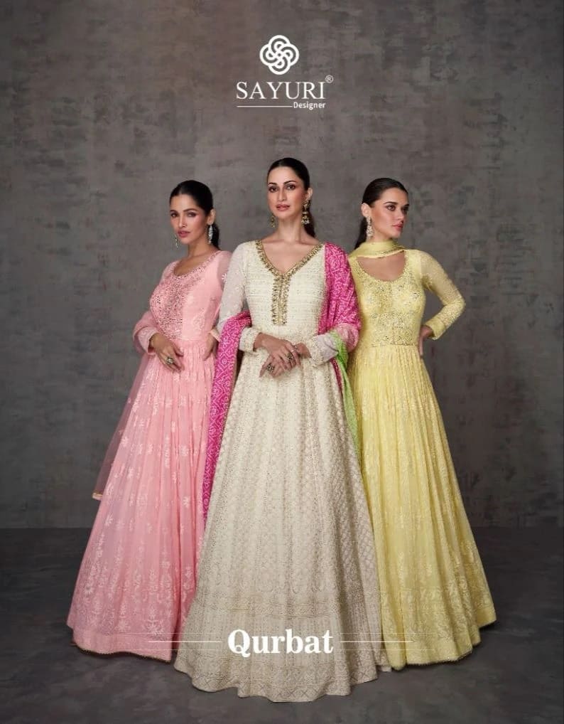 Sayuri Qurbat Latest Designer Gowns Collection