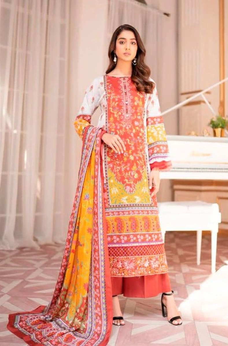 Deepsy Firodus Morja 2 Chiffon Designer Pakistani Salwar Suit