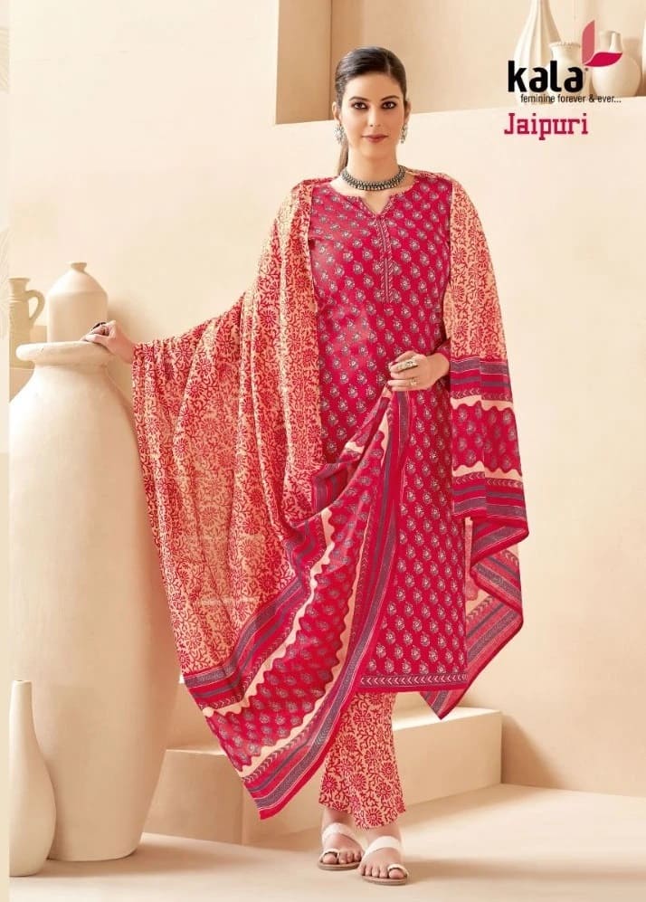 Kala Vol 3 Jaipuri Cotton Readymade Dress Collection