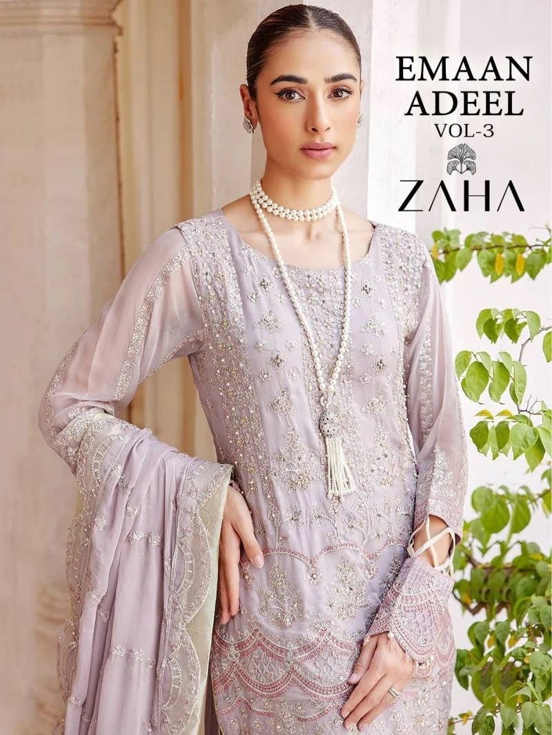 Zaha Emaan Adeel Vol 3 Designer Pakistani Salwar Suits