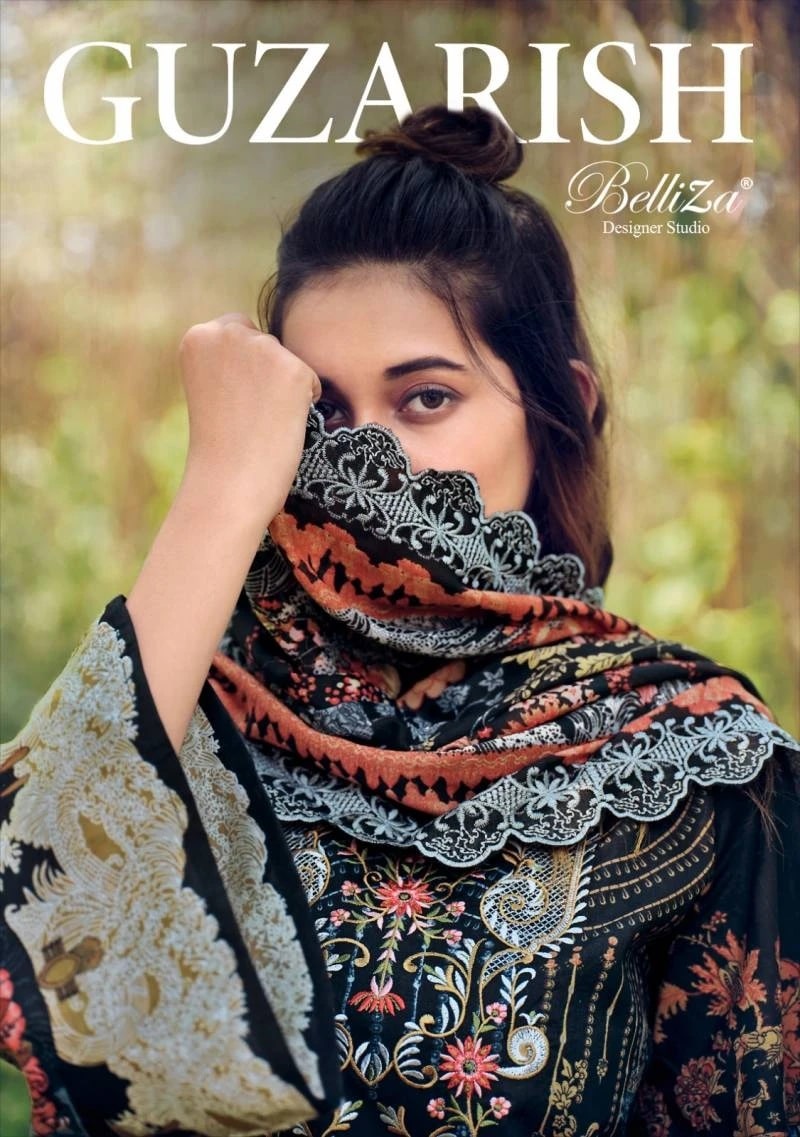 Guzarish 847 By Belliza Exclusive Designer Cotton Dress Material