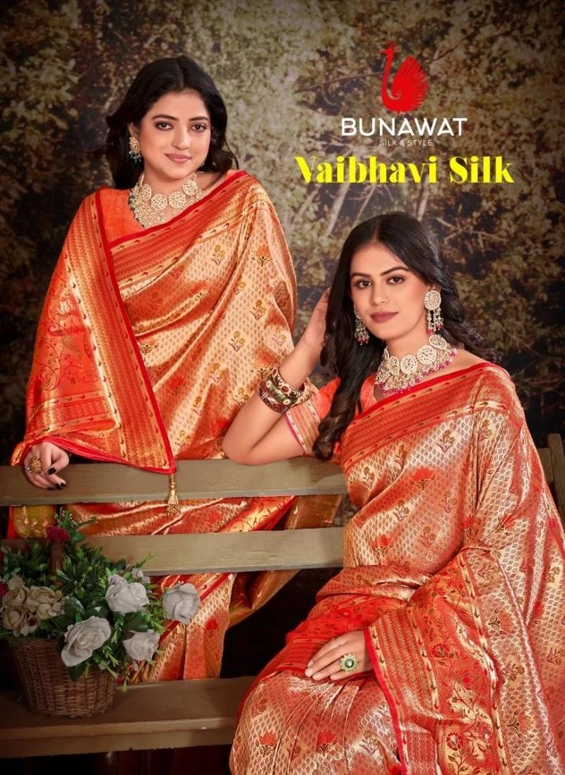 Bunawat Vaibhavi Silk Vol 1 Kanjivaram Banarasi Saree Collection