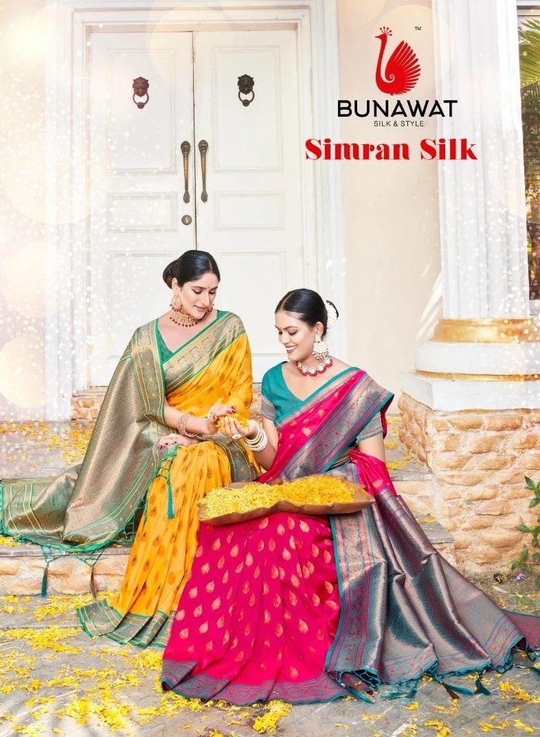 Bunawat Simran Silk Banarasi Saree Collection