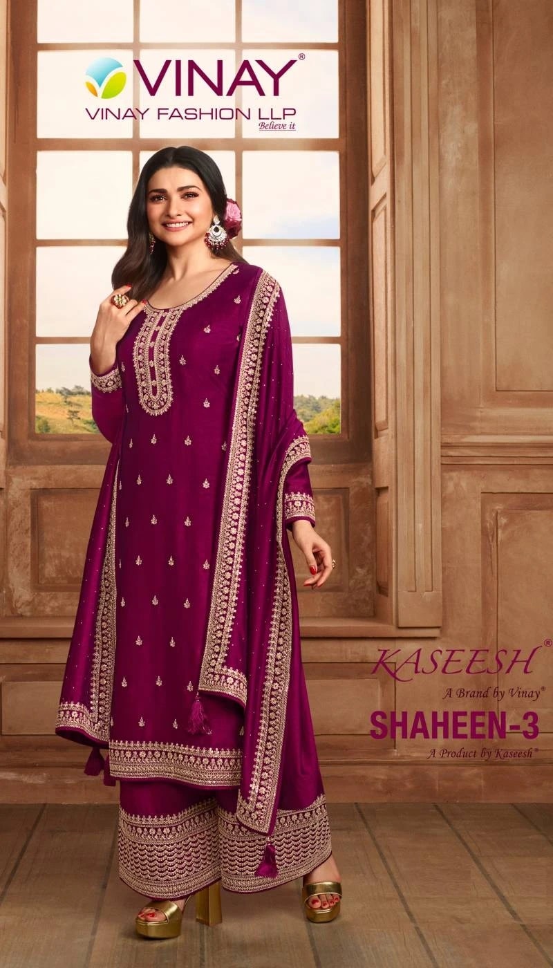 Vinay Kaseesh Shaheen Vol 3 Designer Salwar Suit Collection