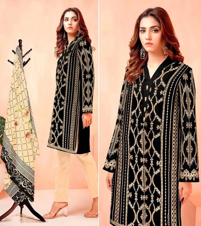 Zarqash Z 165 Ready Made Pakistani Salwar Suit Collection