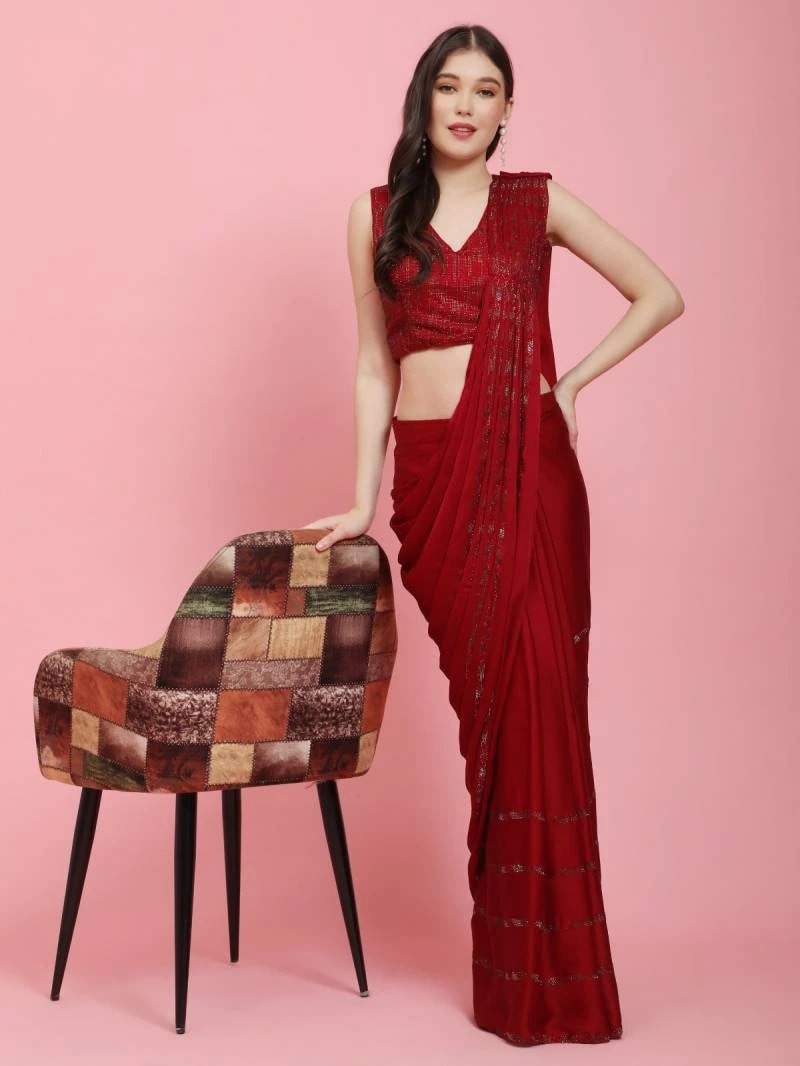 Amoha Trendz 1020 Fancy Designer Ready To Wear Sarees