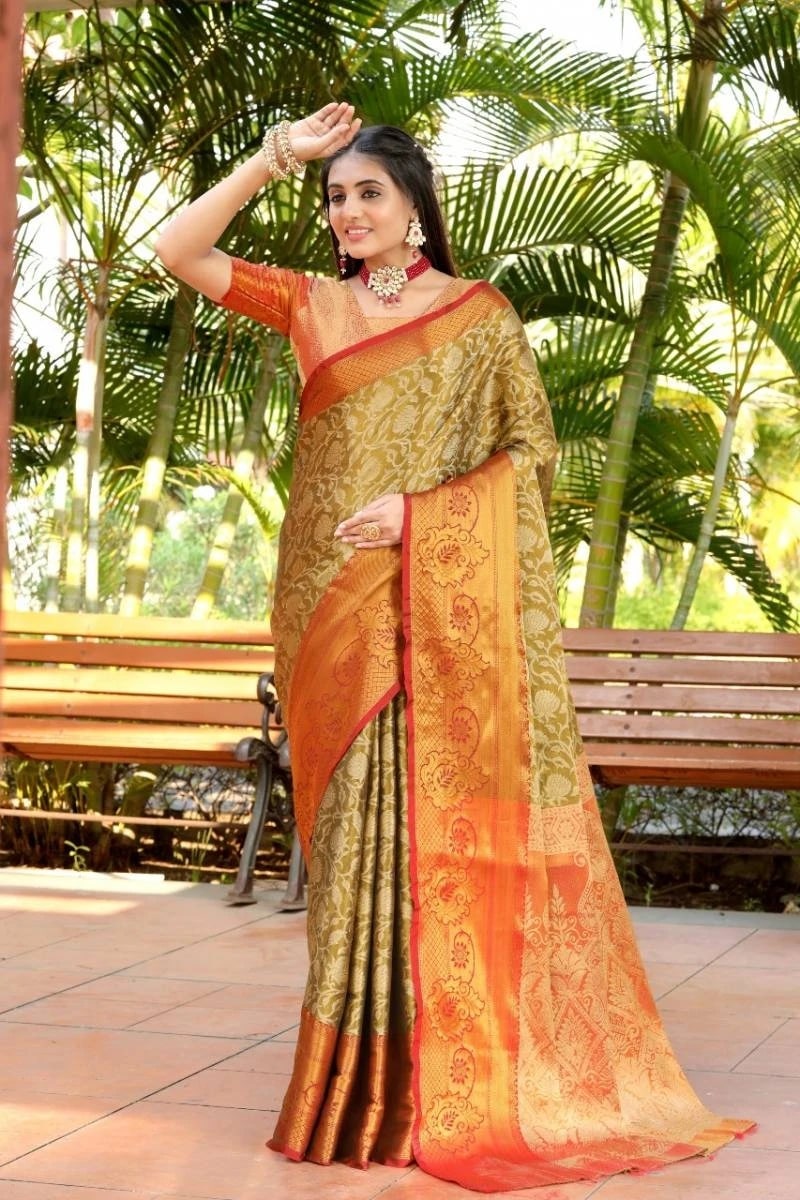 Sc Shruti Designer Banarasi Art Silk Jacquard Saree Collection