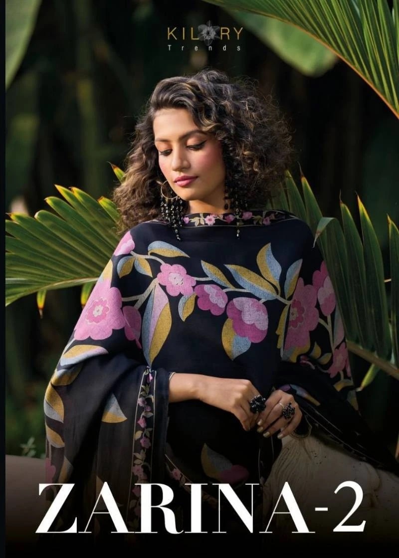 Kilory Zarina Vol 2 Exclusive Digital Printed Dress Material Collection