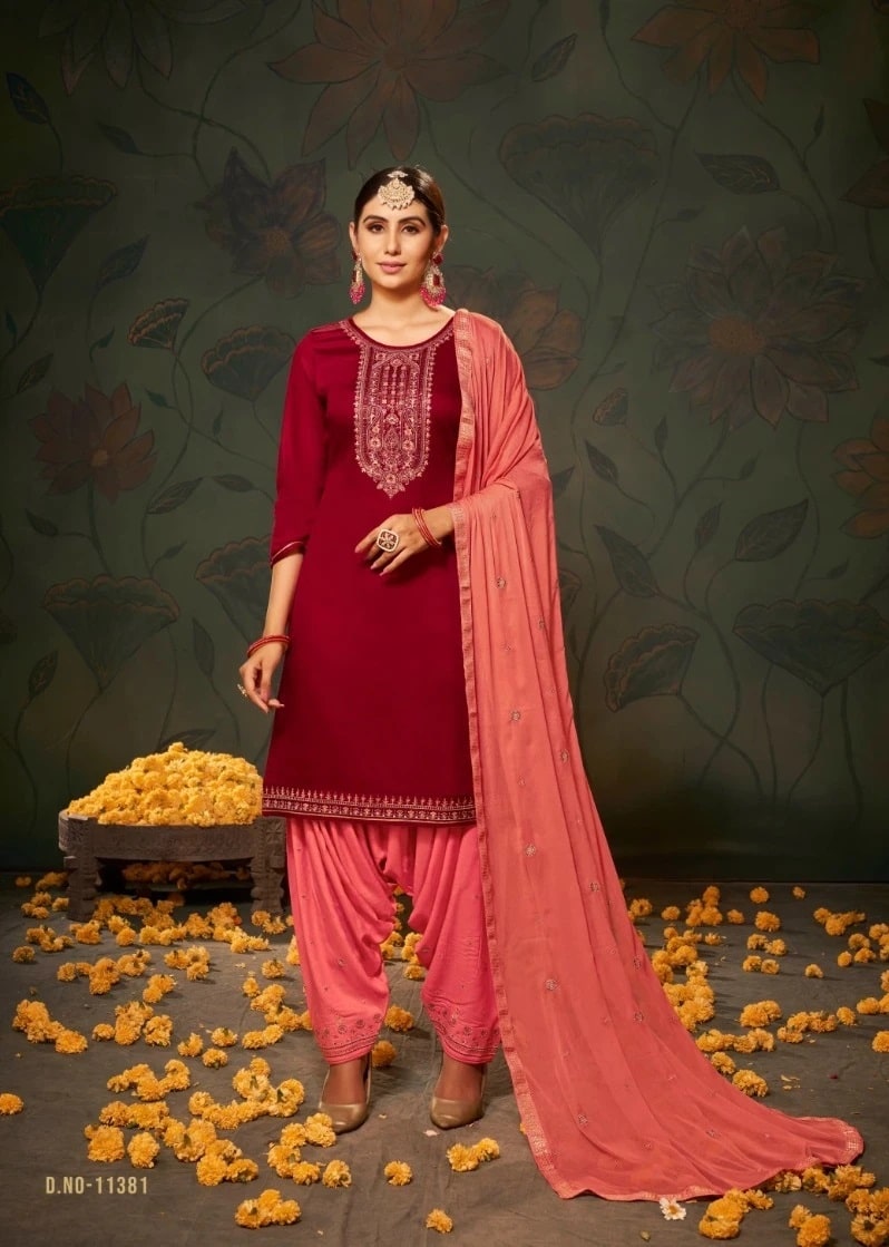 Kessi Patiyala House Vol 95 Punjabi Designer Dress Material Collection
