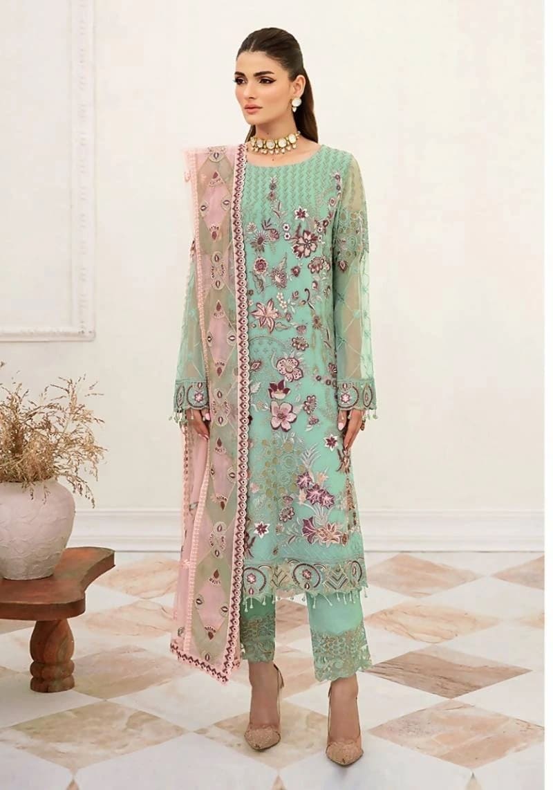 Libas 2011 Heavy Embroidery Work Pakistani Salwar Suit Collection