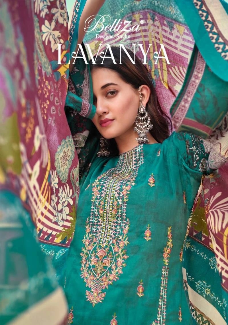 Belliza Lavanya Jam Cotton Exclusive Designer Dress Material Collection