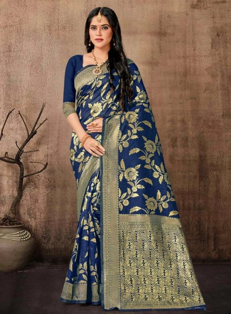 Ronisha Nayantara Banarasi Silk Saree Collection