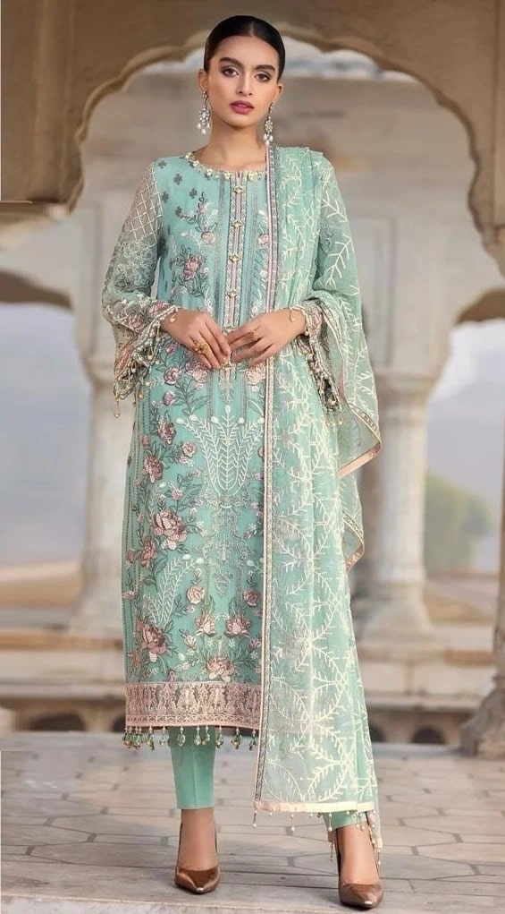 Ramsha R 603 Nx Pakistani Salwar Kameez Collection