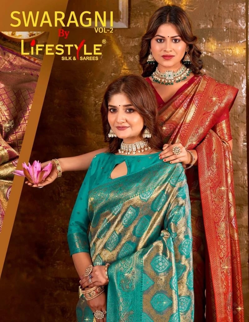 Shangrila Banarasi Weaves Fancy Rich Look Silk Saree : Textilecatalog