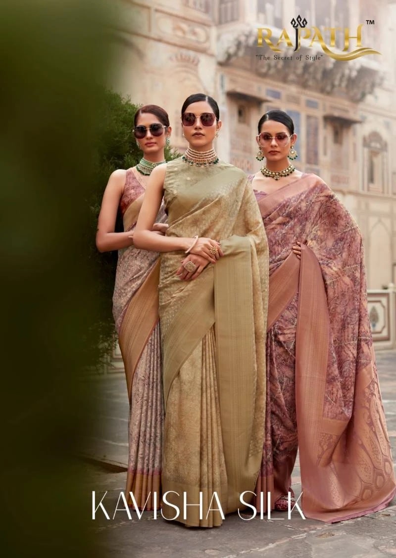 Rajpath Kavisha Silk Casual Wear Saree Collection