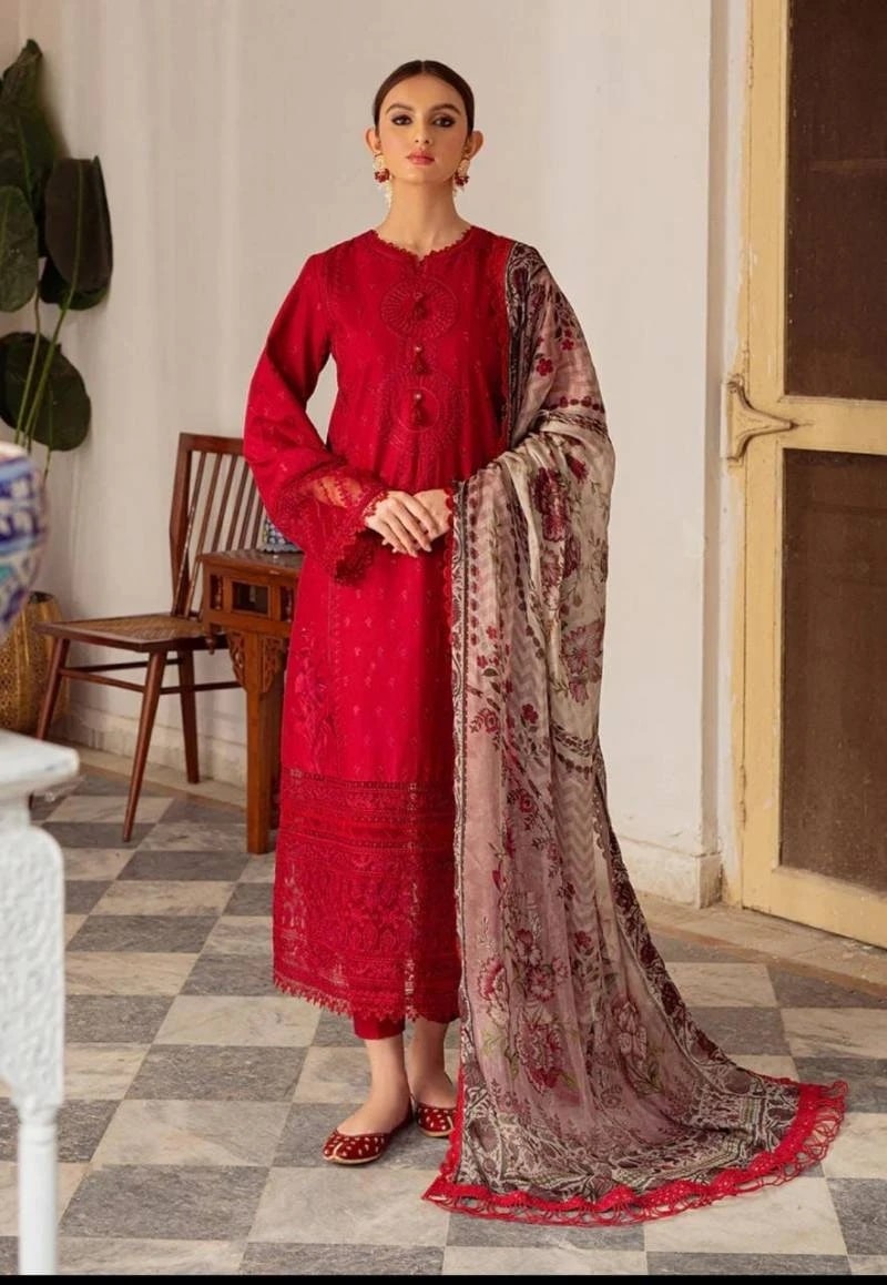 Buy Party Wear Wine Embroidery Work Heavy Faux Georgette Pakistani Suit  Online From Surat Wholesale Shop.