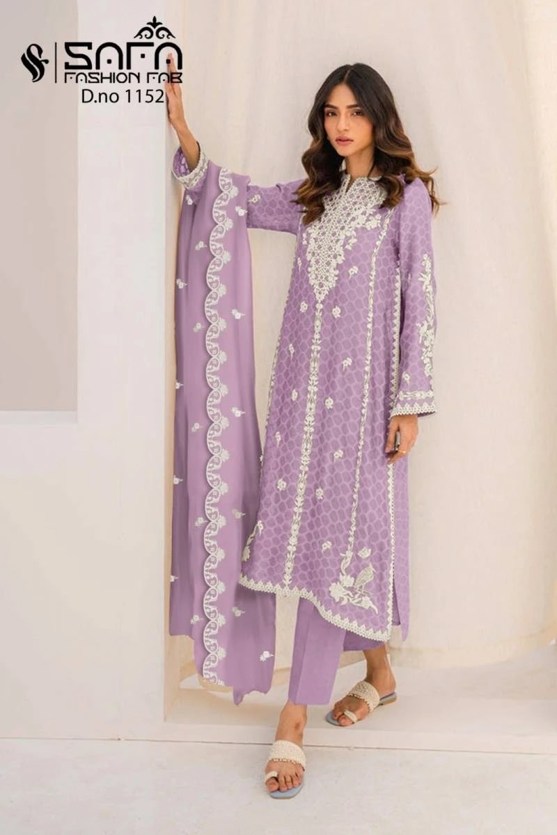 Safa Fashion Fab 1152 Designer Pakistani Ready Made Dress Collection