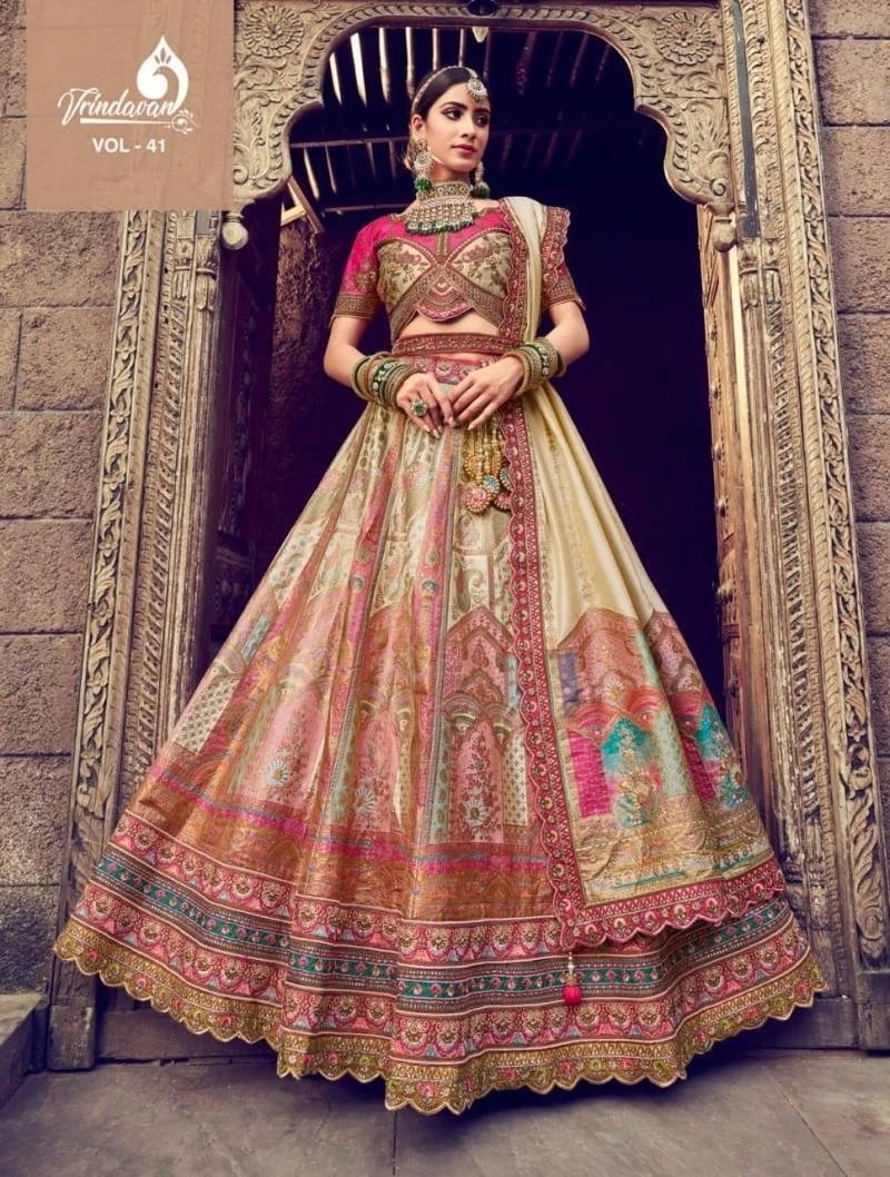 Royal Vrindavan Vol 41 Latest Designer Lehenga Choli Collection