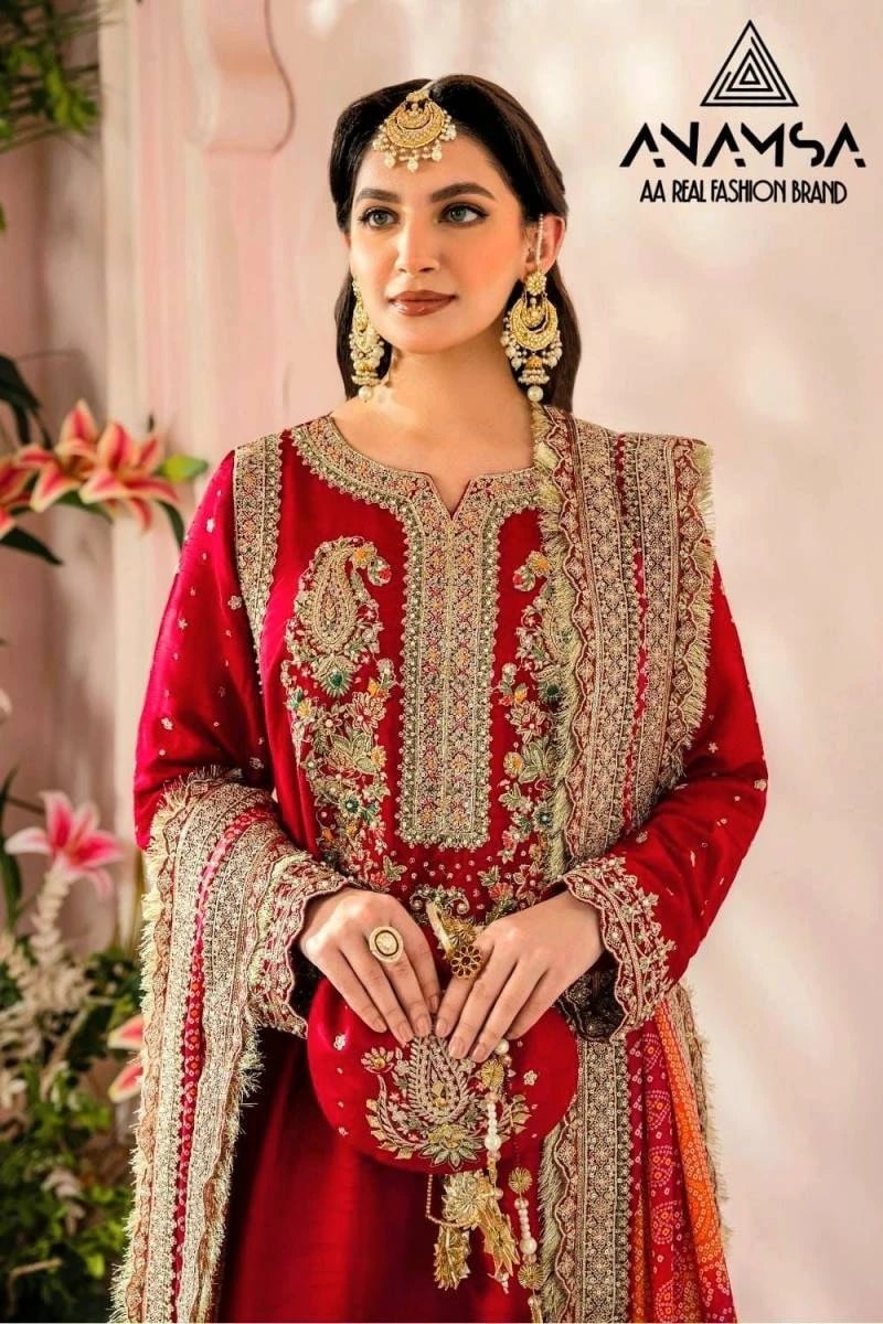 Anamsa 263 Georgette Pakistani Salwar Suits Collection